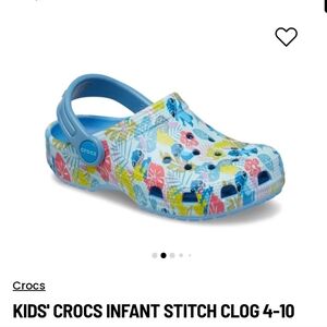 CROCS Kids' Multicolor Stitch Clog